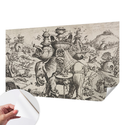 Fototapetas vaiko kambariui Groteskų stovykla