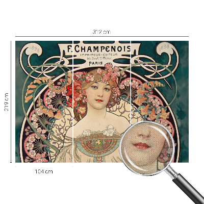 Fototapetas vaiko kambariui Blomstersymetri