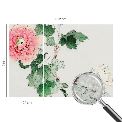 Savaime lipnus fototapetas Subtilus žiedų žydėjimas