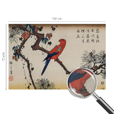 Savaime lipnus fototapetas En fugl on en gras