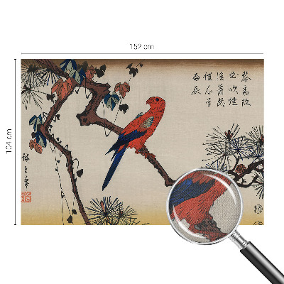 Savaime lipnus fototapetas En fugl on en gras