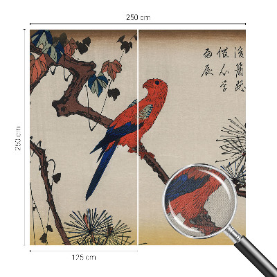 Savaime lipnus fototapetas En fugl on en gras