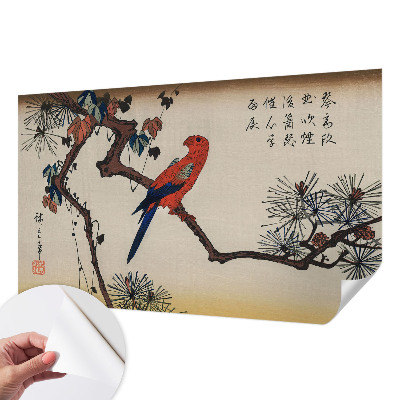 Savaime lipnus fototapetas En fugl on en gras