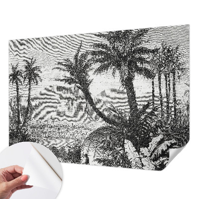 3D fototapetas sienoms Tropikų oazė