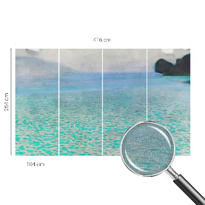 3D fototapetas turkio spalvos vandens motyvas