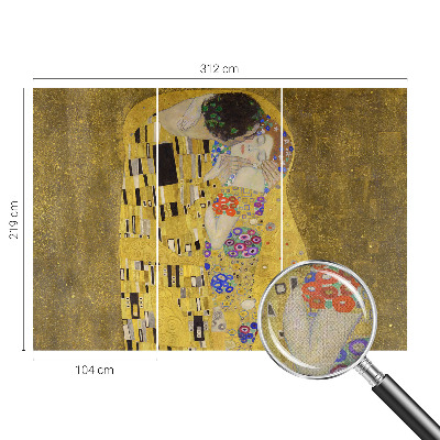 3D fototapetas sienoms Art Nouveau stiliaus dekoracija