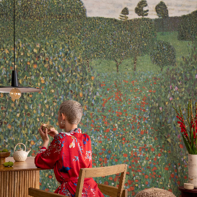 Fototapetas vaiko kambariui su gėlių pieva „Blomsterengas“