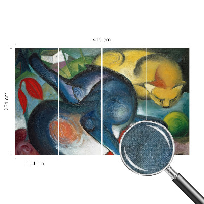 Fototapetai Kattekunst