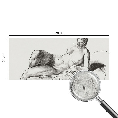 3D fototapetas su meniniu motyvu
