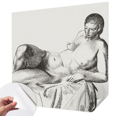 3D fototapetas su meniniu motyvu