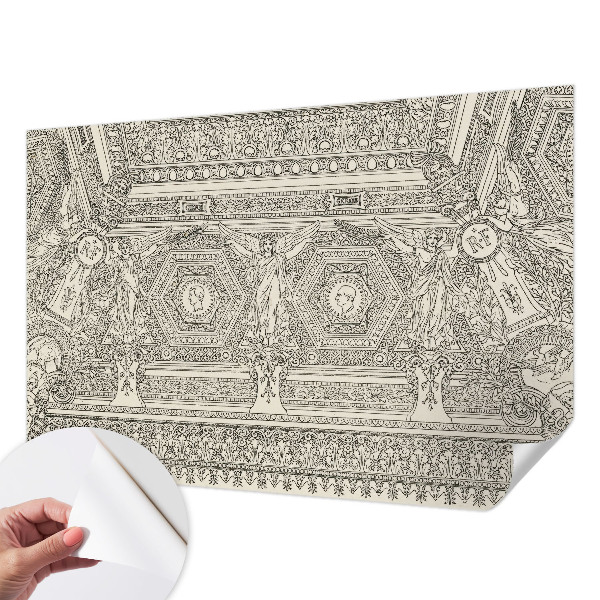 Fototapetas vaiko kambariui Klasikinis ornamentas