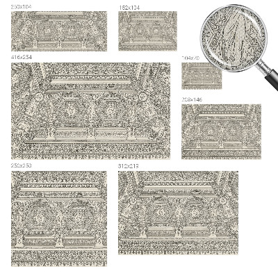 Fototapetas vaiko kambariui Klasikinis ornamentas