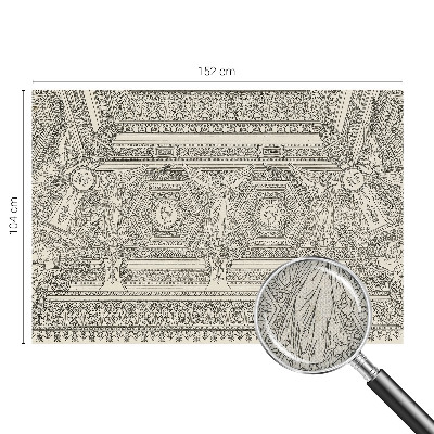 Fototapetas vaiko kambariui Klasikinis ornamentas