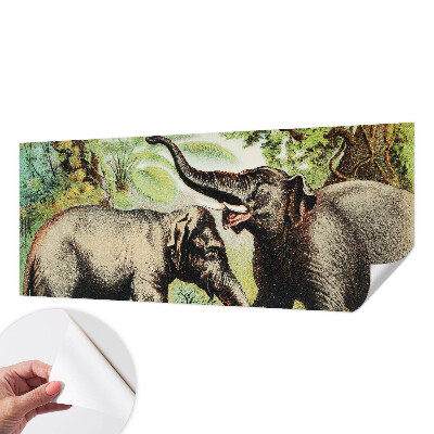 Fototapetas vaikams Šeimos dramblys