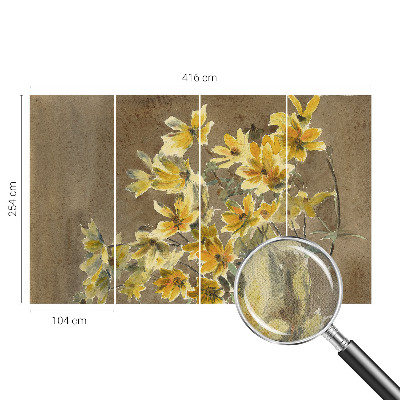 3D fototapetas su Solrigo puokšte