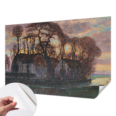 3D fototapetas sienoms su motyvu „Aftenlandskab“