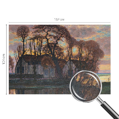 3D fototapetas sienoms Aftenlandskab