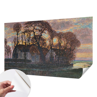 3D fototapetas sienoms Aftenlandskab