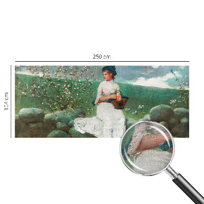 3D fototapetas Blomstrende fred