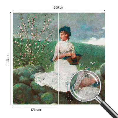 3D fototapetas Blomstrende fred