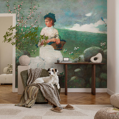 3D fototapetas Blomstrende fred