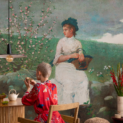 3D fototapetas Blomstrende fred