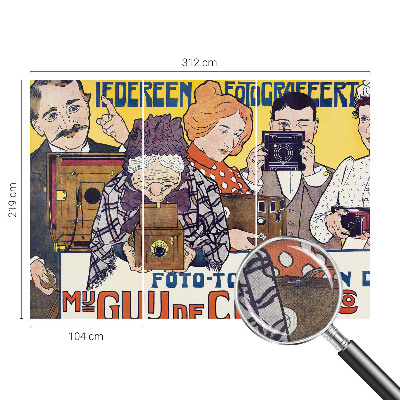 3D fototapetas sienoms Aistra fotografijai