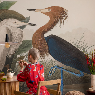 Savaime lipnus fototapetas Fugle i sodintuvas