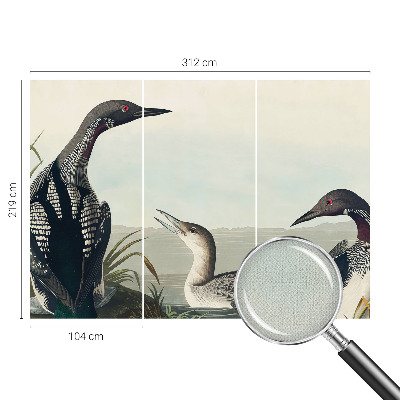 Fototapetas vaikams Fugle virš vandeto