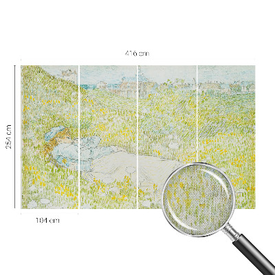 3D fototapetas sienoms su atgalinio kreipimosi efektu