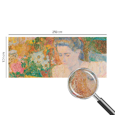 Savaime lipnus fototapetas Žiedų portretai