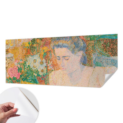 Savaime lipnus fototapetas Žiedų portretai