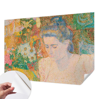 Savaime lipnus fototapetas Žiedų portretai