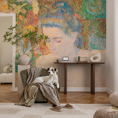 Savaime lipnus fototapetas Žiedų portretai