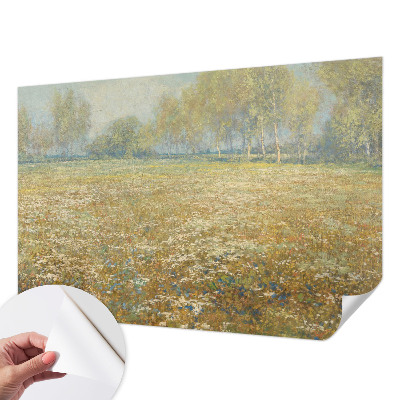 Fototapetai su gėlėtu veltinio raštu