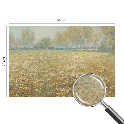 Fototapetai su gėlėtu veltinio raštu