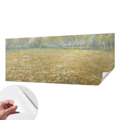 Fototapetai su gėlėtu veltinio raštu
