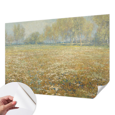Fototapetai su gėlėtu veltinio raštu