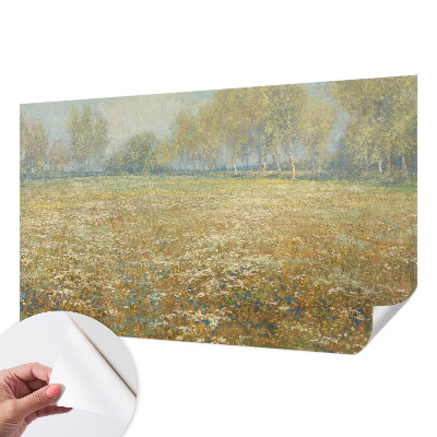 Fototapetai su gėlėtu veltinio raštu