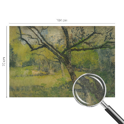 Savaime lipnus fototapetas Grønt landskab