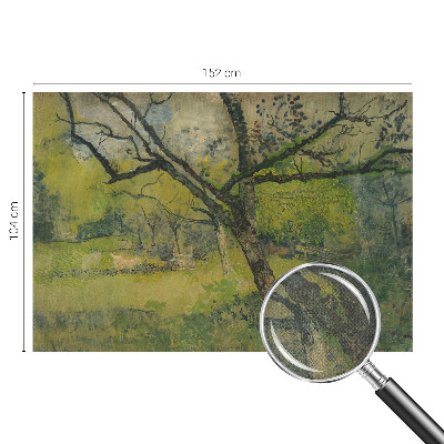 Savaime lipnus fototapetas Grønt landskab