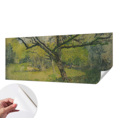Savaime lipnus fototapetas su žalio peizažo motyvu