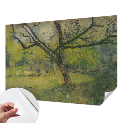 Savaime lipnus fototapetas su žalio peizažo motyvu