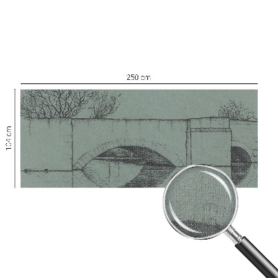 3D fototapetas sienoms su buivolu motyvu
