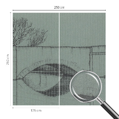 3D fototapetas sienoms su buivolu motyvu