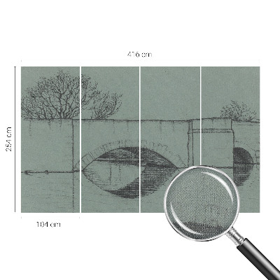 3D fototapetas sienoms Buebro