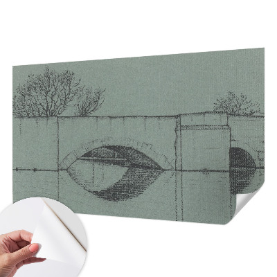 3D fototapetas sienoms su buivolu motyvu
