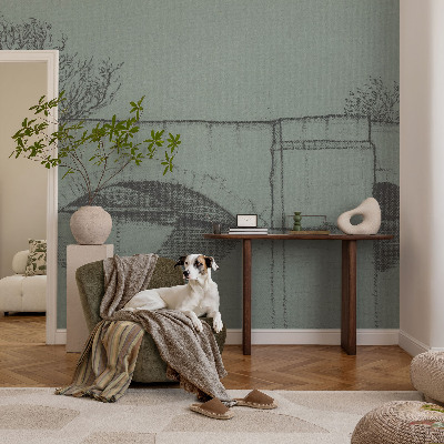 3D fototapetas sienoms Buebro