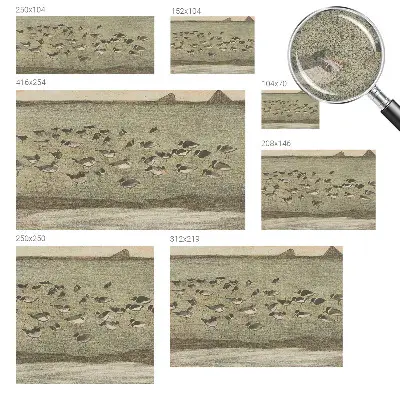 3D fototapetas su dizainu „Fuglensas Fredas“