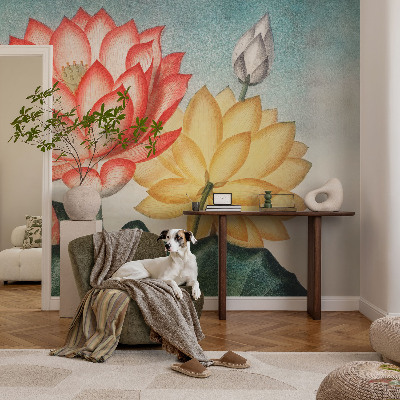 Savaime lipnus fototapetas Lotusbloomster